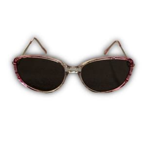 Womens Pink Sunglasses Flaws Shown